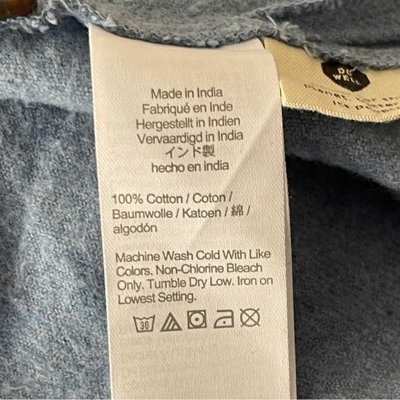 Madewell Women's Blue Long Sleeve Button Up Flannel Shirt Size XS - Picture 9 of 10